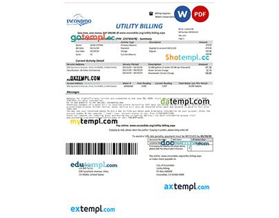 escondido utility billing|Iba pa.
